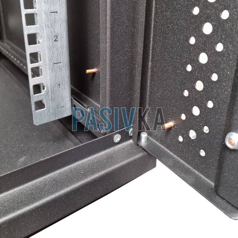 Серверный шкаф 21U 19" глубина 600 мм черный ESR ES-Е2160B, фото 6