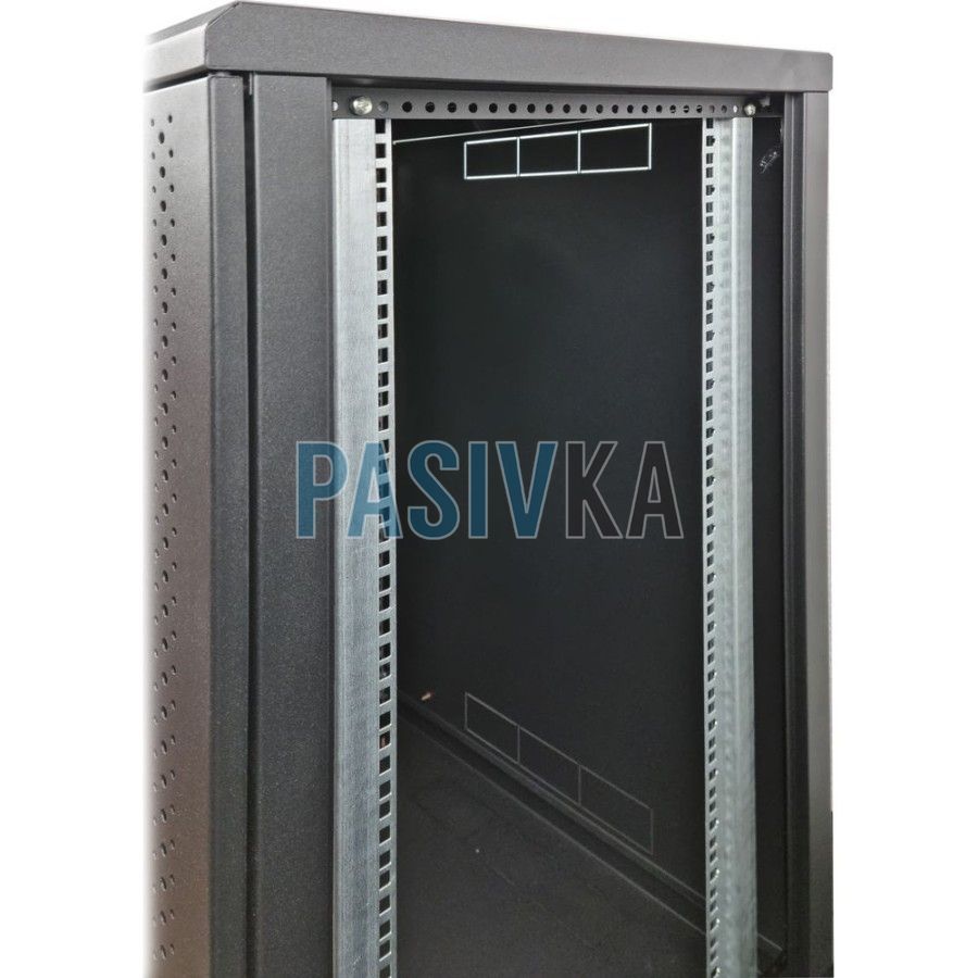 Серверный шкаф 21U 19" глубина 600 мм черный ESR ES-Е2160B, фото 5