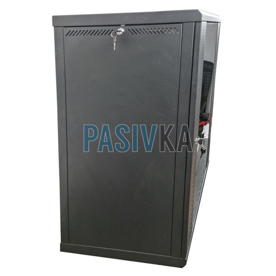 Серверный шкаф 21U 19" глубина 600 мм черный ESR ES-Е2160B, фото 4