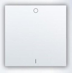 Клавіша 2- і 3-полюсних вимикачів зі знаками "0" та "1" біла Hager Fiorena 22008503, фото 1