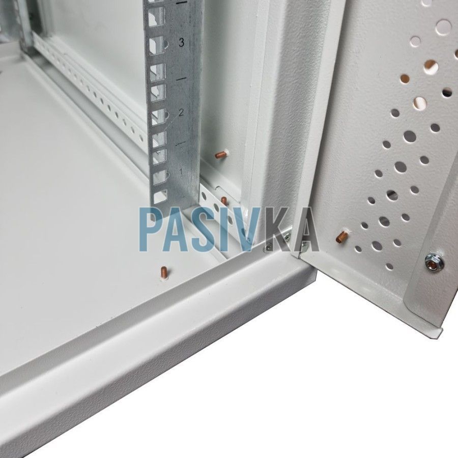 Серверный шкаф 21U 19" глубина 600 мм серый ESR ES-Е2160G, фото 11