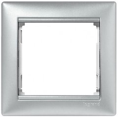 Рамка на 1 пост алюміній Legrand Valena 770151, фото 1