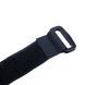 Стяжка на липучці хомут (Velcro) 300x20 мм 10 шт чорна W&T Cable Tie-20mm*30cm, фото 3