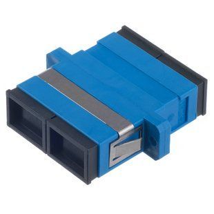 Адаптер SC/SC UPC SM Duplex W&T WT-3004B, фото 1