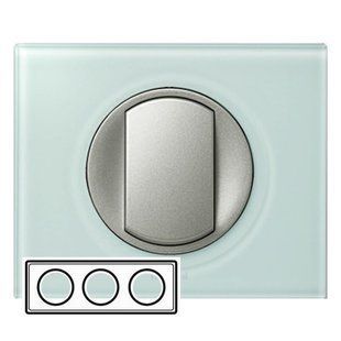 Рамка на 3 поста смальта белая глина Legrand Celiane 69313, фото 1