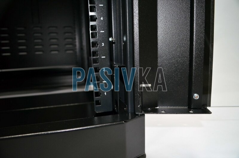 Шкаф серверный 45U глубина 1055 мм черный CMS UA-MGSE45610MB, фото 8