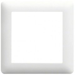 Рамка на 1 пост белая Hager Lumina-2 WL5010, фото 1