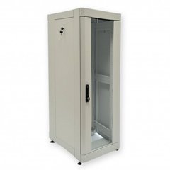 Шкаф напольный монтажный 42U глубина 865 мм серый CMS UA-MGSE4268MG, фото 1