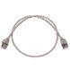 Патч-корд U/FTP 0,5 м cat.6a серый 32AWG Slim LSZH L&W LW-PC0052-C6A-050-8L, фото 1