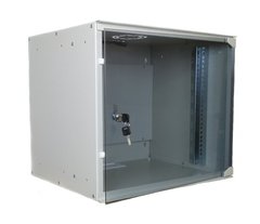 Настенный серверный шкаф 9U 19" глубина 400 мм ESR WT-2293-9U, фото 1