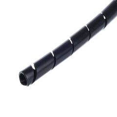 Организатор для укладки кабелей в жгут диаметр 4,5 мм 10 м черный KS-6-BK