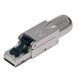 Коннектор RJ45 кат. 8 экранированный безинструментальный Kingda KD-PG8030-C8, фото 1
