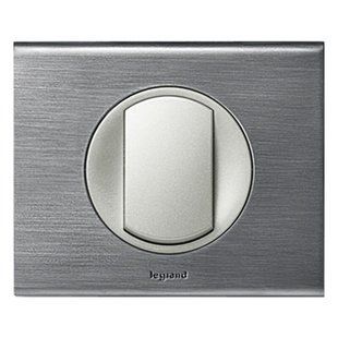 Рамка на 1 пост фактурная сталь Legrand Celiane 69101, фото 1