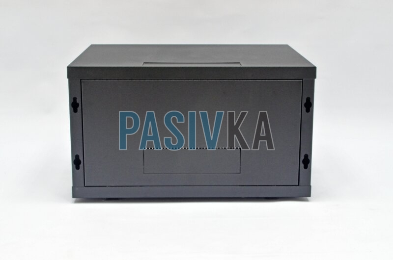 Серверный настенный шкаф 6U 19" глубина 500 мм черный CMS UA-MGSW65B, фото 4